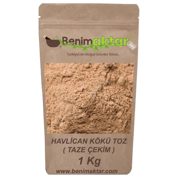 BenimAktar 1 kg Havlıcan Kökü Tozu
