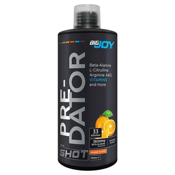 BigJoy Sports Predator Shot Portakal Aromalı 1000 ml
