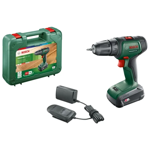 Bosch UniversalDrill 18 V Tek Akülü 1.5 Ah Vidalama Makinesi