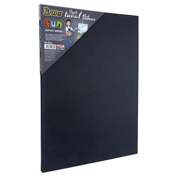 Brons Tuval Fun 25X35 Siyah Tual