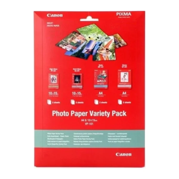 Canon VP-101 A4 + 10x15 Paket Fotoğraf Kağıdı