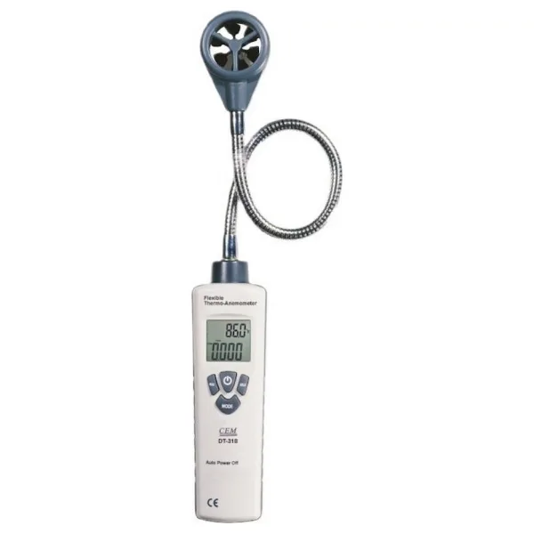 Cem DT-318B Esnek Termo Rüzgar Ölçer