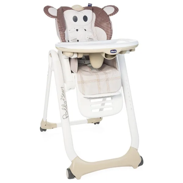 Chicco Polly 2 Start Monkey Mama Sandalyesi