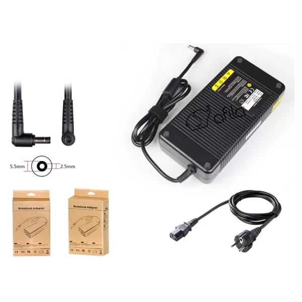 Chicony A17-230P1a Uyumlu Notebook Adaptörü, Laptop Şarj Cihazı 230W
