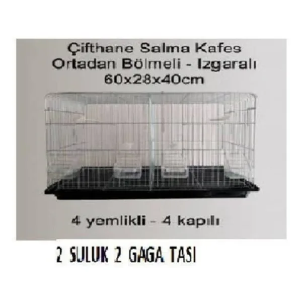 Çifthane Ve Üretim Kafesi Bölmeli