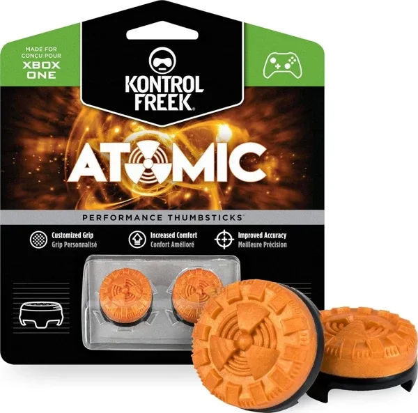 Cosmostech Kontrolfreek Atomıc Xbox Series X I S Ve One Uyumlu Analog Baslik Thumbsticks - Performans Yukseltici Ve Koruyucu