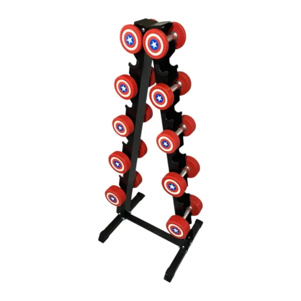 Dambıl Standı 10 Kademeli Set Dambıl Rack Stand Sehpas (Ağırlıksız)