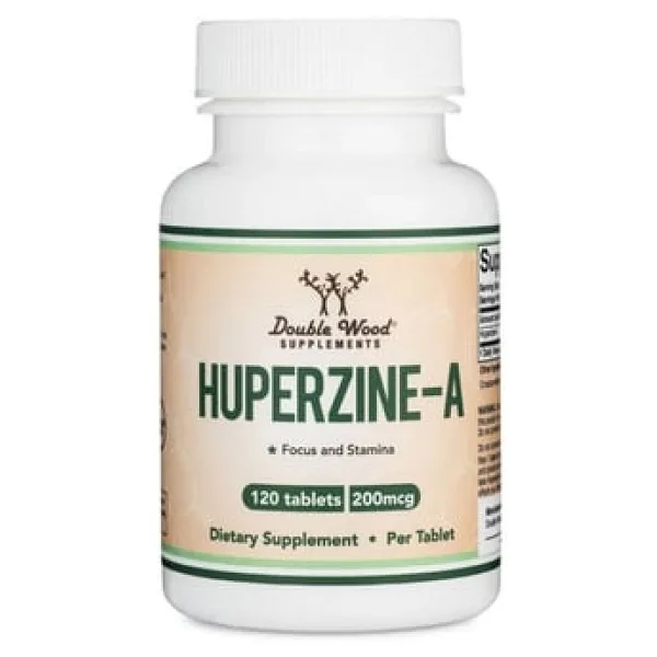 Double Wood Huperzine A 200 mcg 120 Tablet