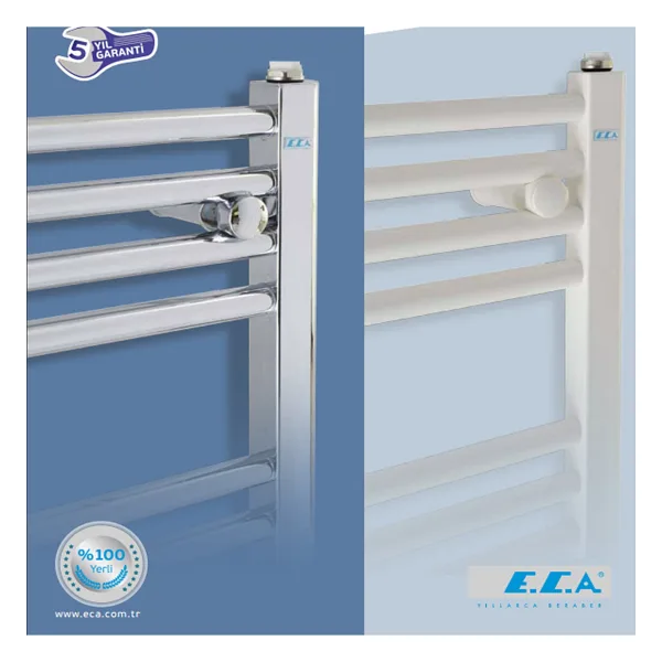 E.C.A. 50x110 cm Düz Krom Havlupan