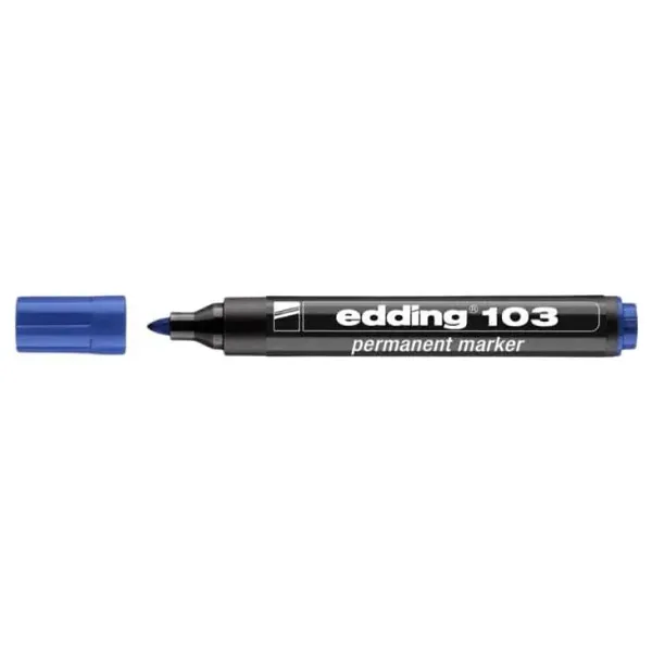 Edding 103 Mavi Permanent Marker Kalem