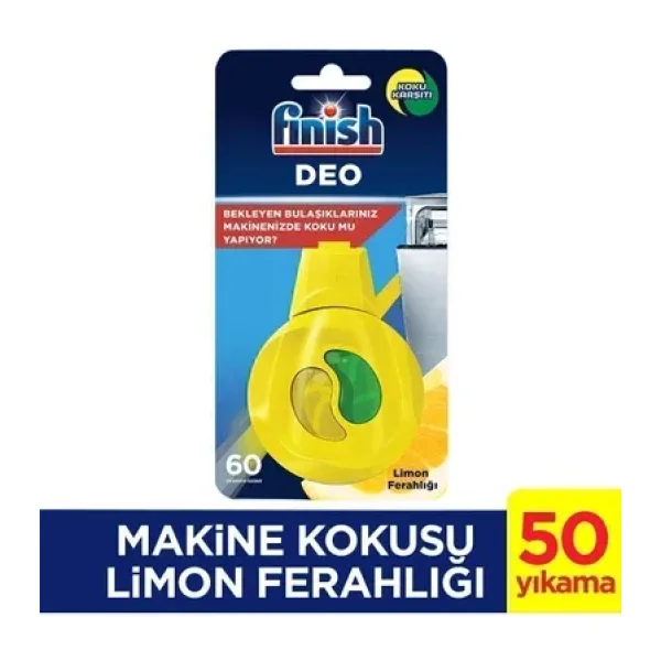 Finish Deo Bulaşık Makinesi Kokusu Limon Ferahlığı 50 Yıkama