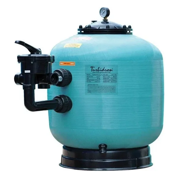 Gemaş TURBIDRON-BL Bobin Sargılı Kum Filtresi Yandan Vanalı 710 mm 21 m3/h-ToptancıyızBiz