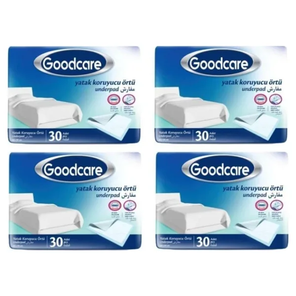 Goodcare 60x90 cm 30'lu 4 Adet Yatak Koruyucu Örtü