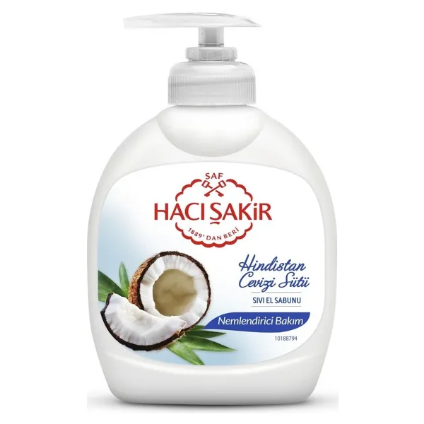 Hacı Şakir Hindistan Cevizi Sıvı Sabun 300 ml