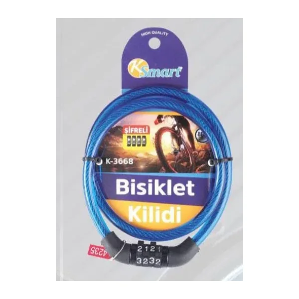 hagiki Şifreli Bisiklet Kilidi Çalınma Önleyici Kiliti