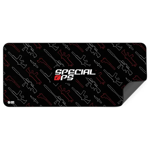 Hawk Gaming Chair Force 90x40 3mm Premium Kaymaz Taban Dikişli Oyuncu Mouse Pad
