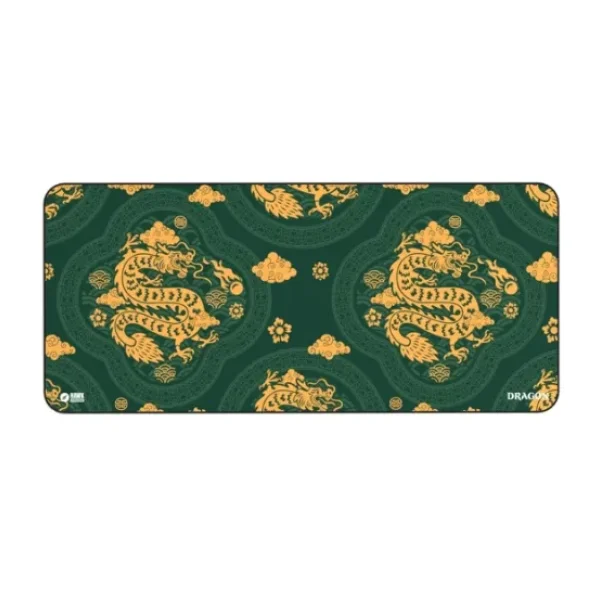 Hawk Green Dragon Mouse Pad
