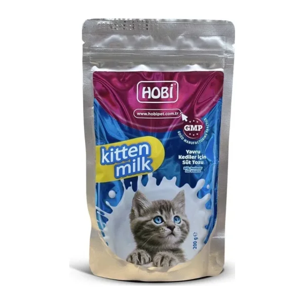 Hobipet Kitten Milk 200 gr Yavru Kediler için Süt Tozu