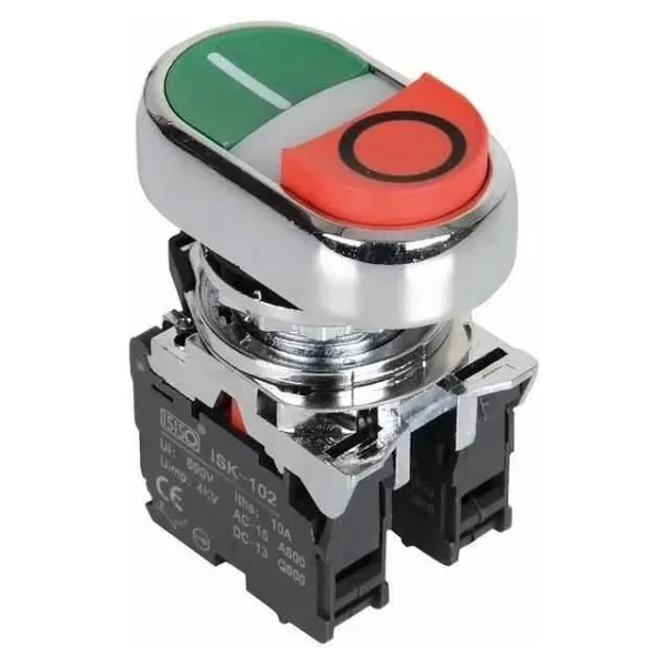 ISM-BL845 Metal Çift Yaylı İkiz Buton