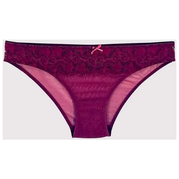 Kadin Visne 4675002 Dantel Detayli Hipster Külot