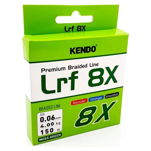 Kendo LRF 8X Fighting 150 m 0.06 mm 4 kg Moss Green İp Misina