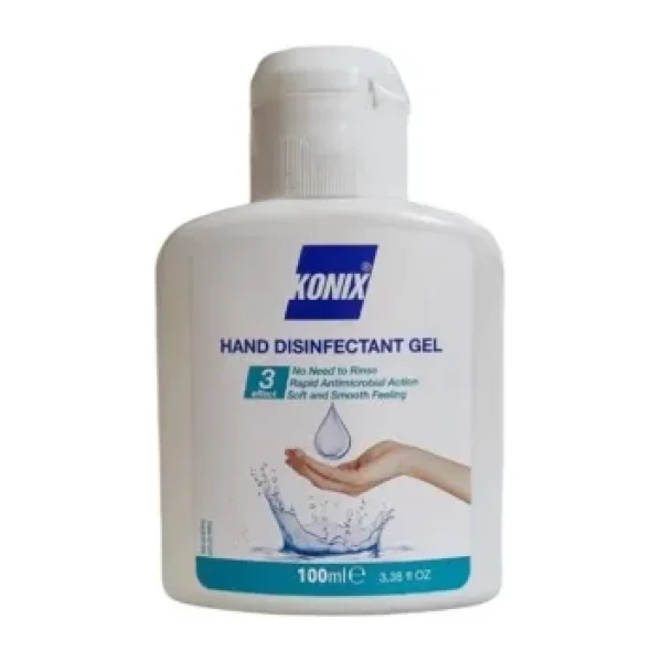 Konix Antibakteriyel 100 ml 5'li Jel El Dezenfektanı