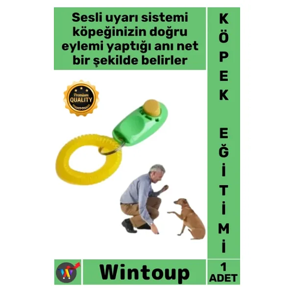 #Köpekeğitim Profesyonel Sesli Uyarı Pozitif Şartlandırma Komut Onaylama Clicker Köpek Eğitim Aleti
