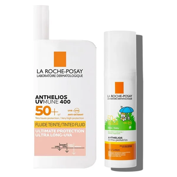 La Roche Posay Anthelios Tüm Aile için Güneş Kremi Seti