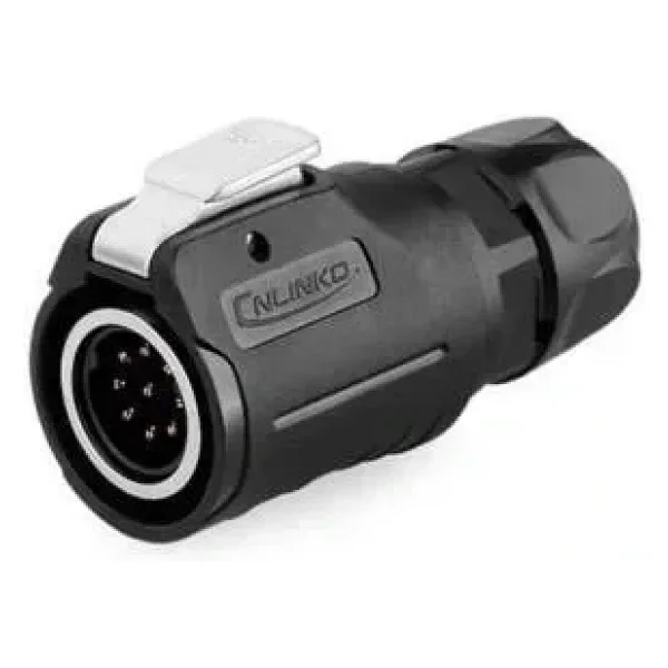 LP-16-C09PE-01-001 9-Pin Su Geçirmez Konnektör - Erkek