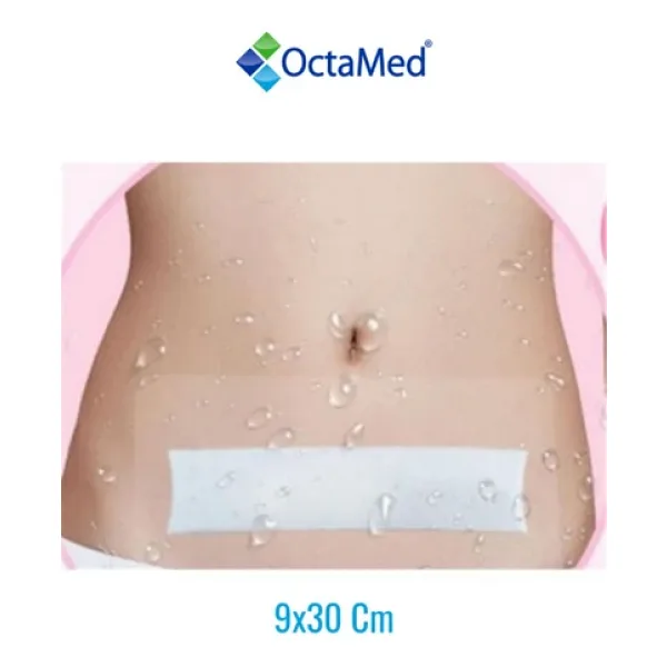 Octacare Su Geçirmez Şeffaf Pu Film Yara Örtüsü (sezeryan Bandı) Octamed 5 ADET 9cmx30cm