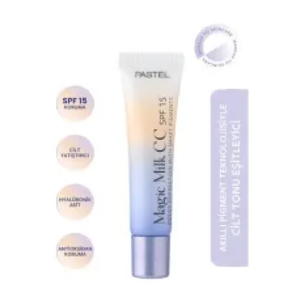 Pastel Magic Milk SPF 15 52 Ivory 30 ml CC Krem