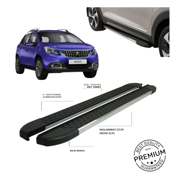 Peugeot 2008 Yan Basamak Omsa 2020 2021 2022 2023 2024