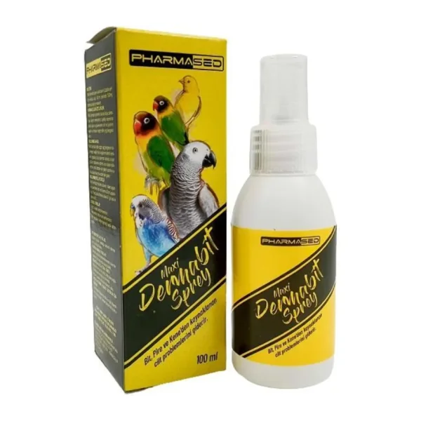Pharmased Maxi Dermabit 100 ml Kuşlar İçin Bit Spreyi