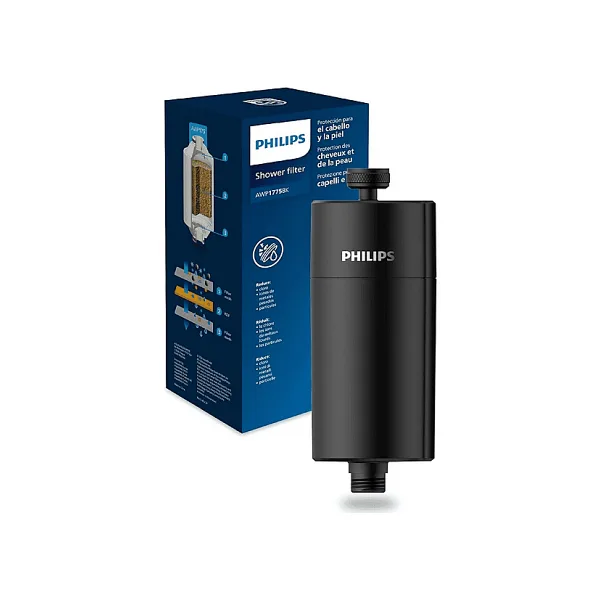 Philips Duş Filtresi Cilt ve Saç Dostu Awp1775bk Siyah