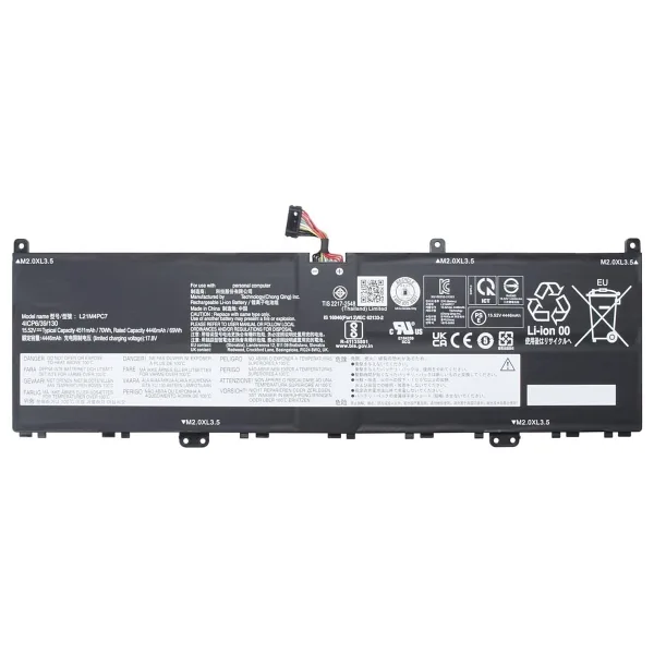 RETRO Lenovo Yoga Slim 7 ProX-14ARH7, L21M4PC7 Notebook Bataryası