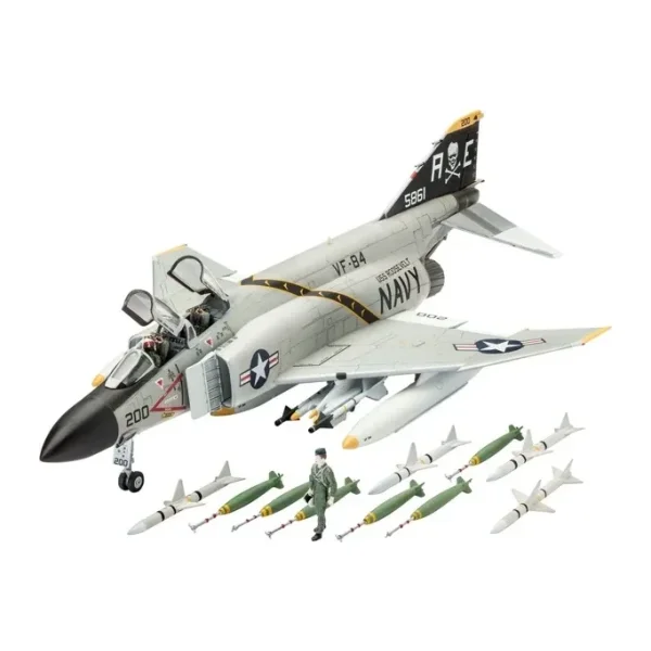 Revell 1:72 F-4J Phantom II Uçak 03941 Maket Seti