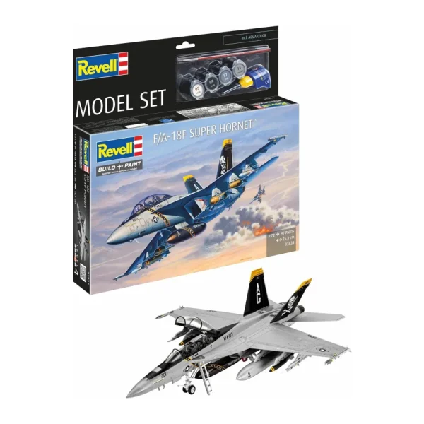 Revell 1:72 F/A 18F Super Hornet 03834 Maket Seti