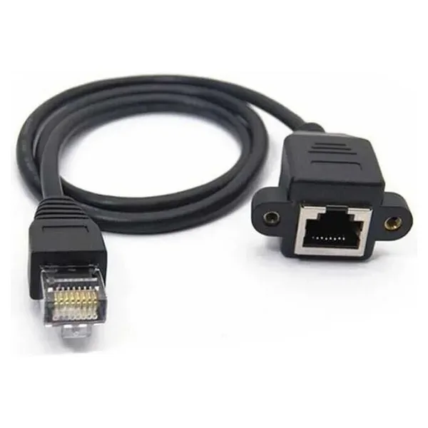 RJ45 30cm Panel Tipi Ethernet Uzatma Kablosu