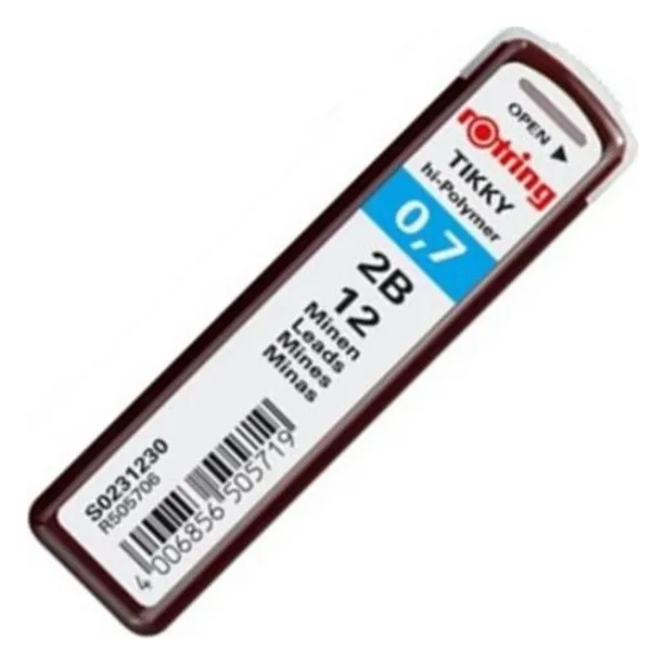 Rotring Tikky 2b 0.7 Min Uç 10'lu Kutu