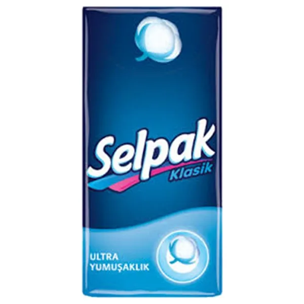Selpak Klasik Kağıt Mendil Tekli