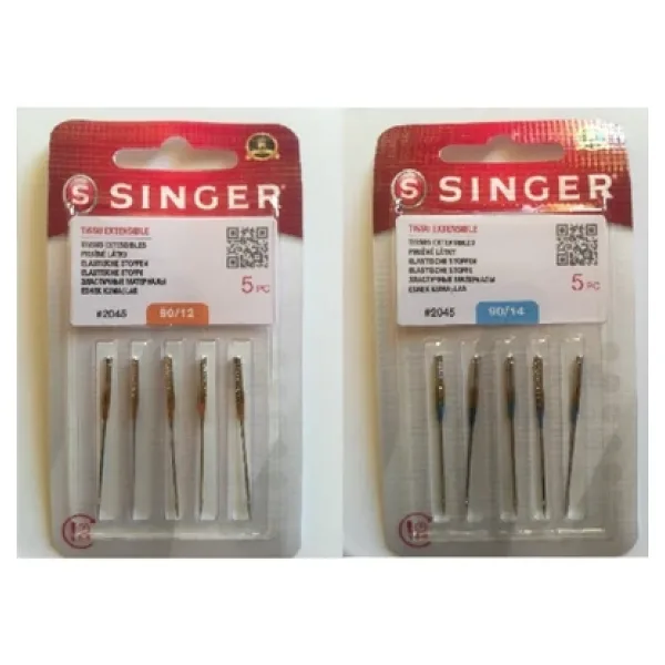 SİNGER Sınger 2045 Model 90/14 Ve 80/12 No Makine Jarse Iğnesi, Tüm Ev Tipi Dikiş Makineleri Ile Uyumludur,