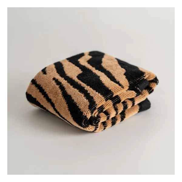 Soley Tiger 30x50 Pamuk Kadife Misafir Havlusu