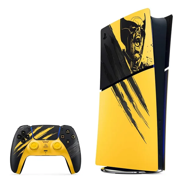 Sony Playstation Digital Edition 825gb Oyun Konsolu Marvel Wolverine Battle Yellow Sınırlı Sürüm