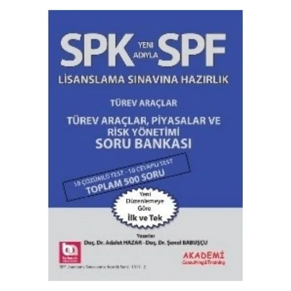 SPK Lisanslama Sınavına Hazırlık Takas, Saklama Operasyon İşlemleri Deneme Sınavı