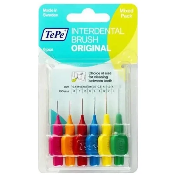 Tepe Original Karışık 6'lı Arayüz Fırçası