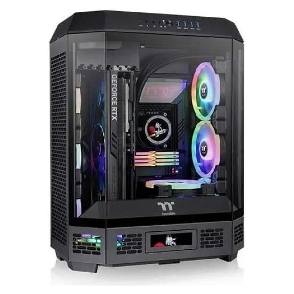 Thermaltake The Tower 600 CA-1Z1-00M1WN-00 Fanlı Siyah ATX Oyuncu Kasası