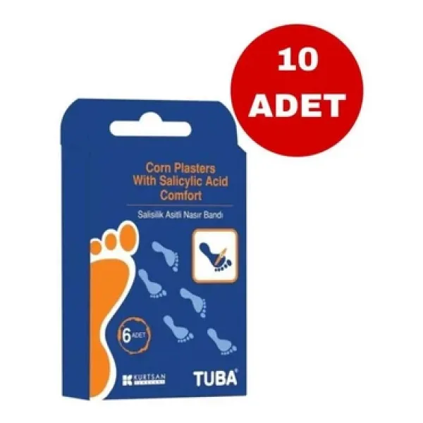 Tuba Nasır Yakısı Comfort 6 Adet X 10 Kutu (Skt:07/2028)
