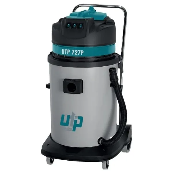 Utp 727P Endüstriyel Tip Islak Kuru Elektrikli Süpürge, 3 Motorlu 3600W Güç, 77 Litre Plastik G - Çok Renkli