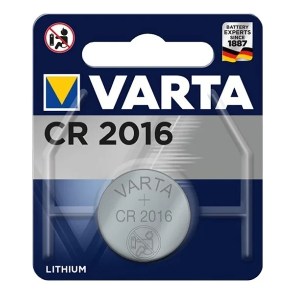 Varta CR2016 3 V 10'lu Lityum Düğme Pil