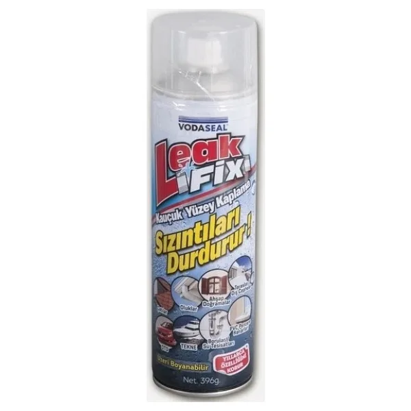 Vodaseal Leak Fix Su Sızdırmaz Sprey Kauçuk Kaplama 396 gr - Şeffaf